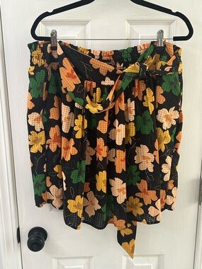 Who What Wear Floral Skirt